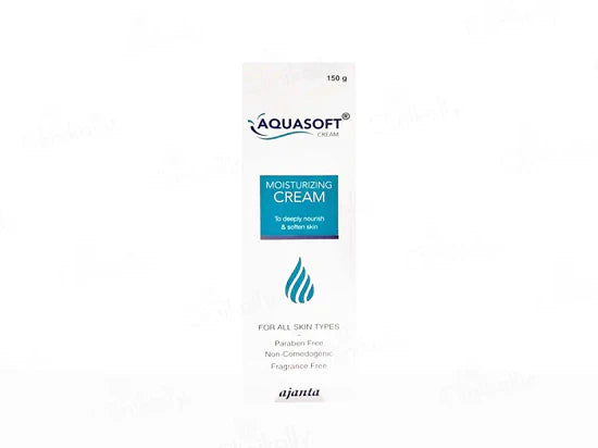 Aquasoft Moisturising Cream | Nourishes & Softens the Skin | For All Skin Types | Paraben-Free