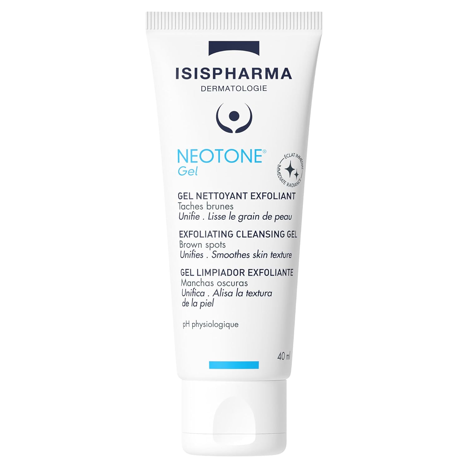 Isispharma Neotone Exfoliating Cleansing Gel | Face wash for Dark spot |Dermatologist-Tested Gentle Exfoliator | Cleanses, Smoothes for Healthy Looking Skin
