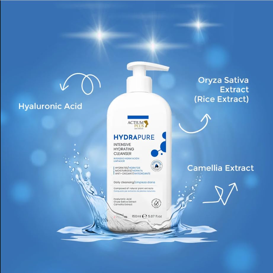 Actium Plus Hydrapure Intensive Hydrating Cleanser - 150ml