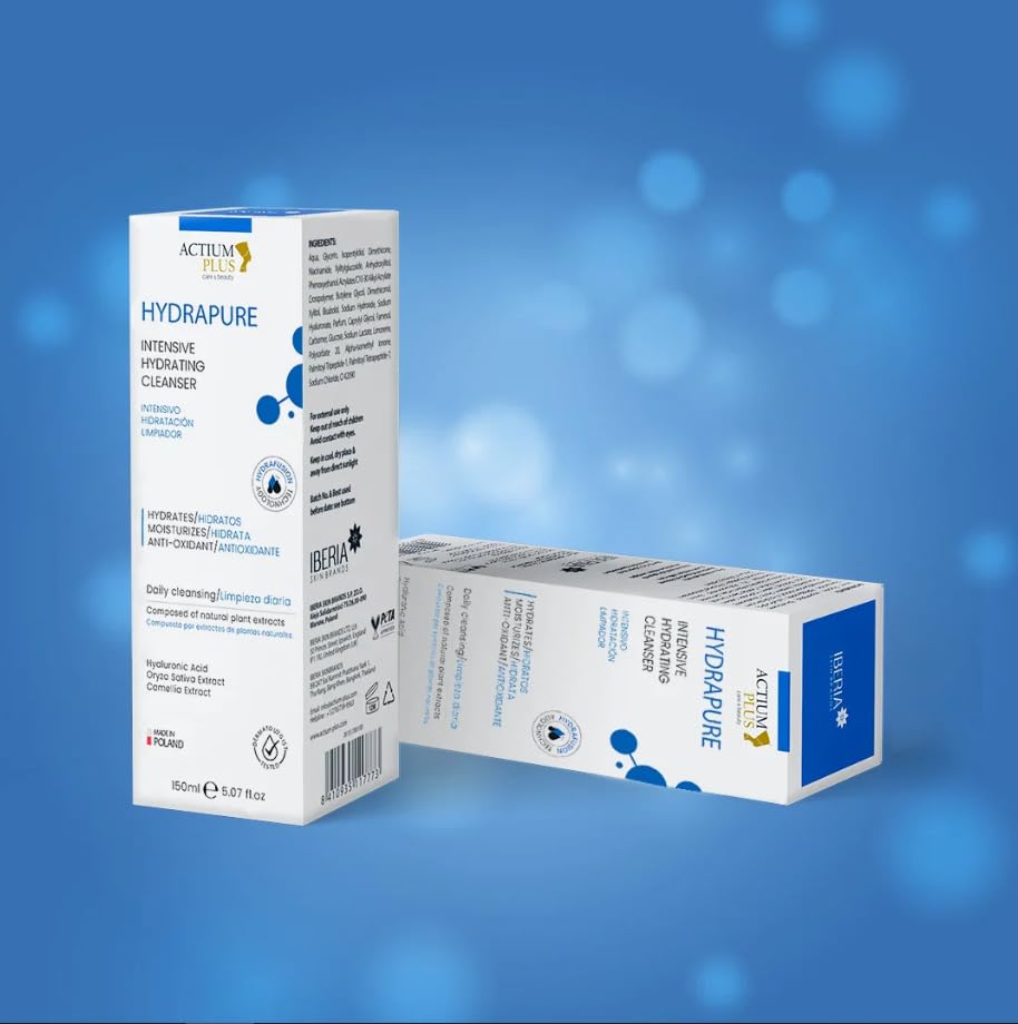 Actium Plus Hydrapure Intensive Hydrating Cleanser - 150ml