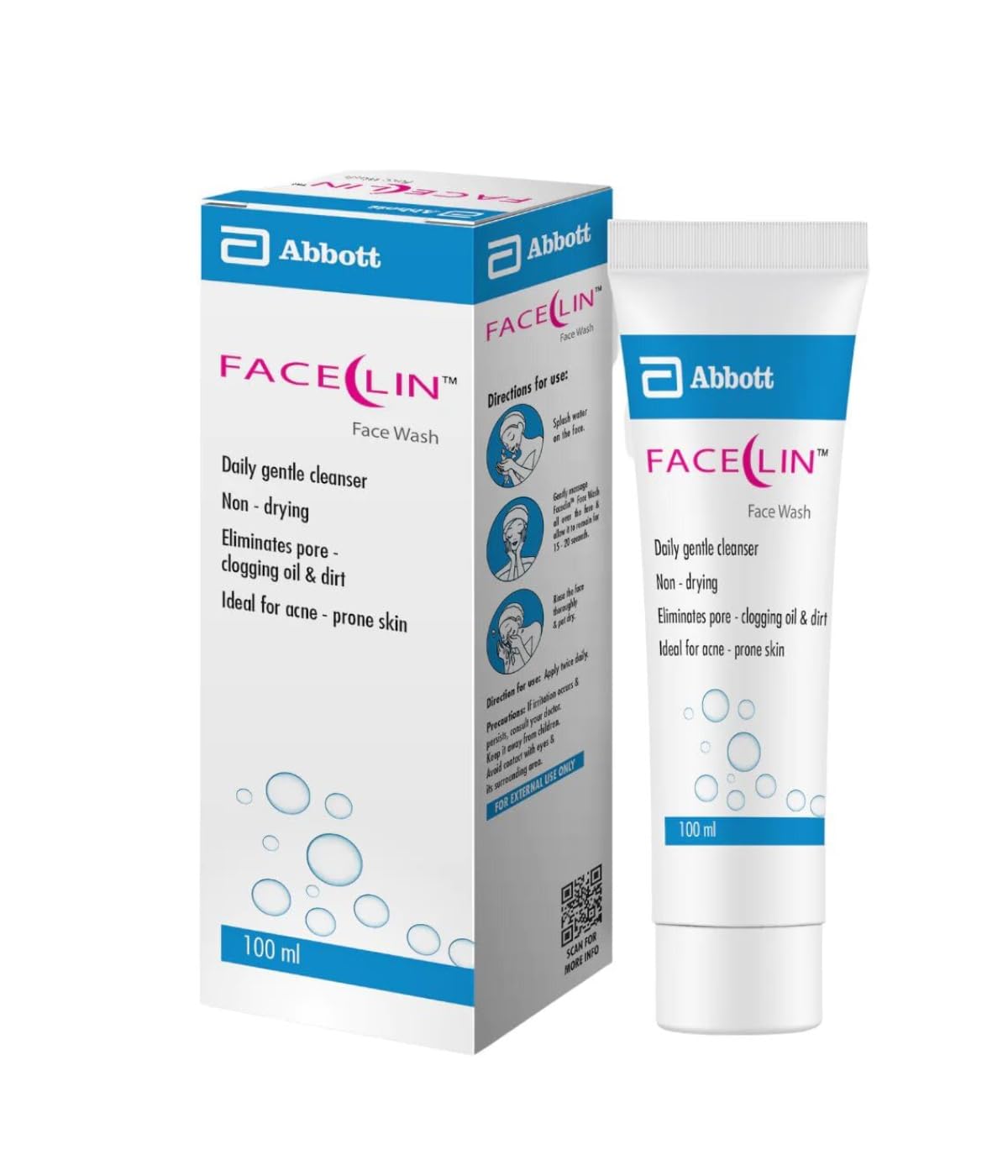 Faceclin Face Wash 100ml ( Pack of 2 )