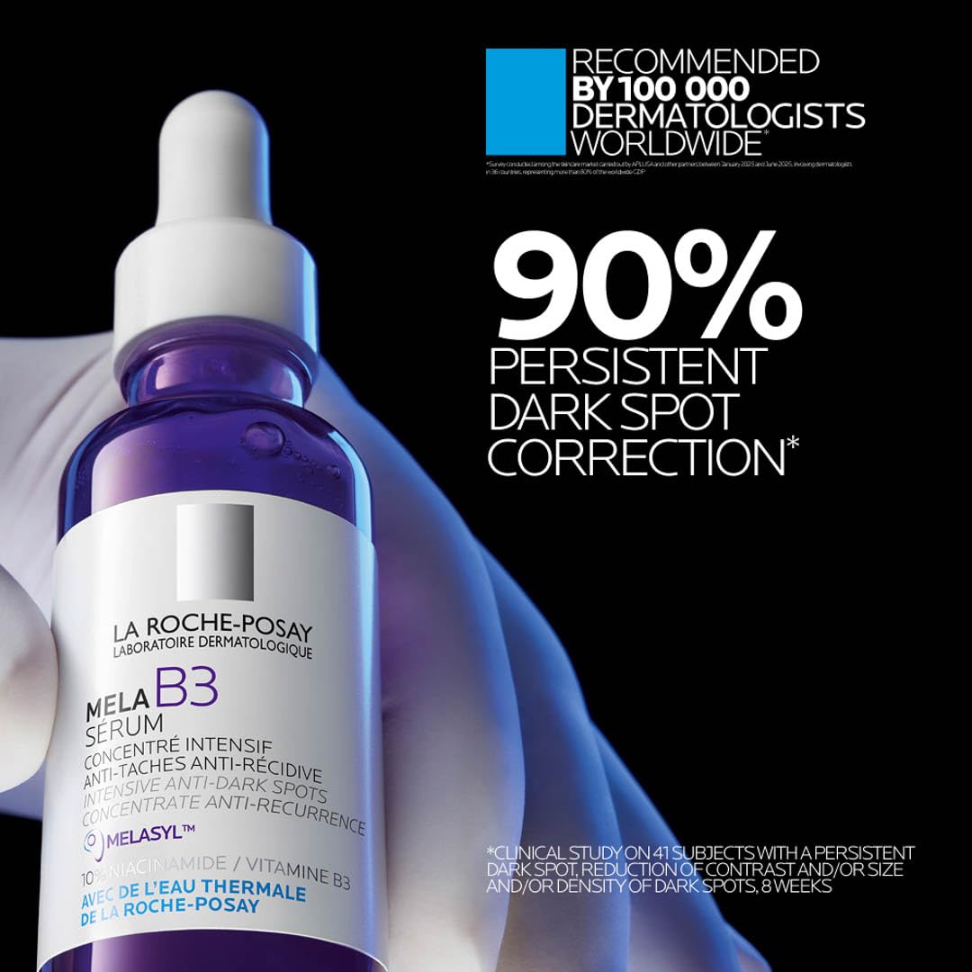 La Roche-Posay Mela B3 Anti-Dark Spot Serum |Corrects Pigmentation, Sun Spots, Age Spots & Post-Acne Marks with Melasyl + 10% Niacinamide for even skin 30 ml