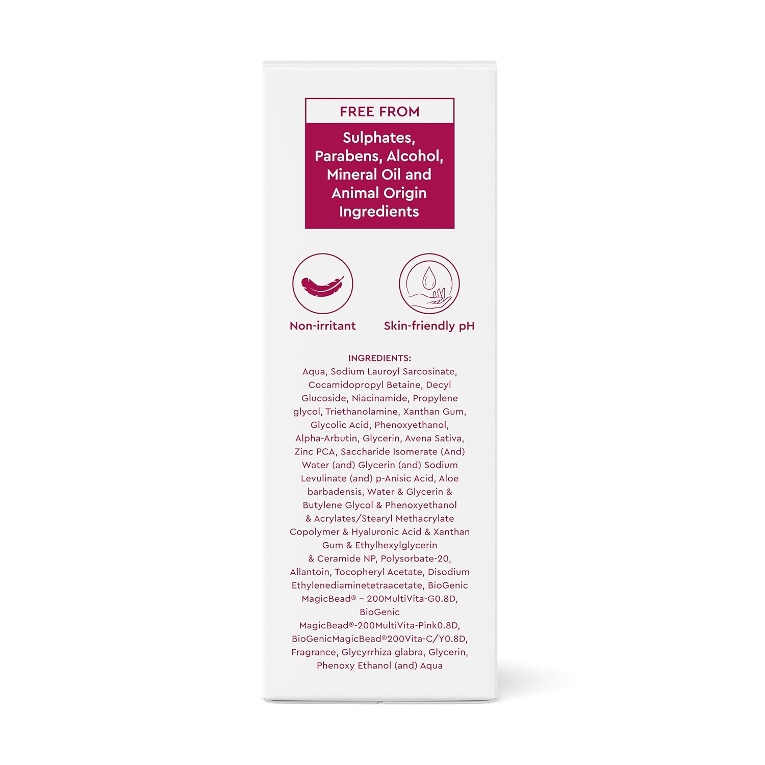 Venusia Glo Facewash | Exfoliating & Brightening Formula | Reduces Dark Spots & Gives Instant Glow from 1st wash | Enriched with Glycolic Acid, Alpha Arbutin, Niacinamide, Vitamin E, Ceramides - Oats - HA complex | All Skin Type | 100g ( Pack of 2 )