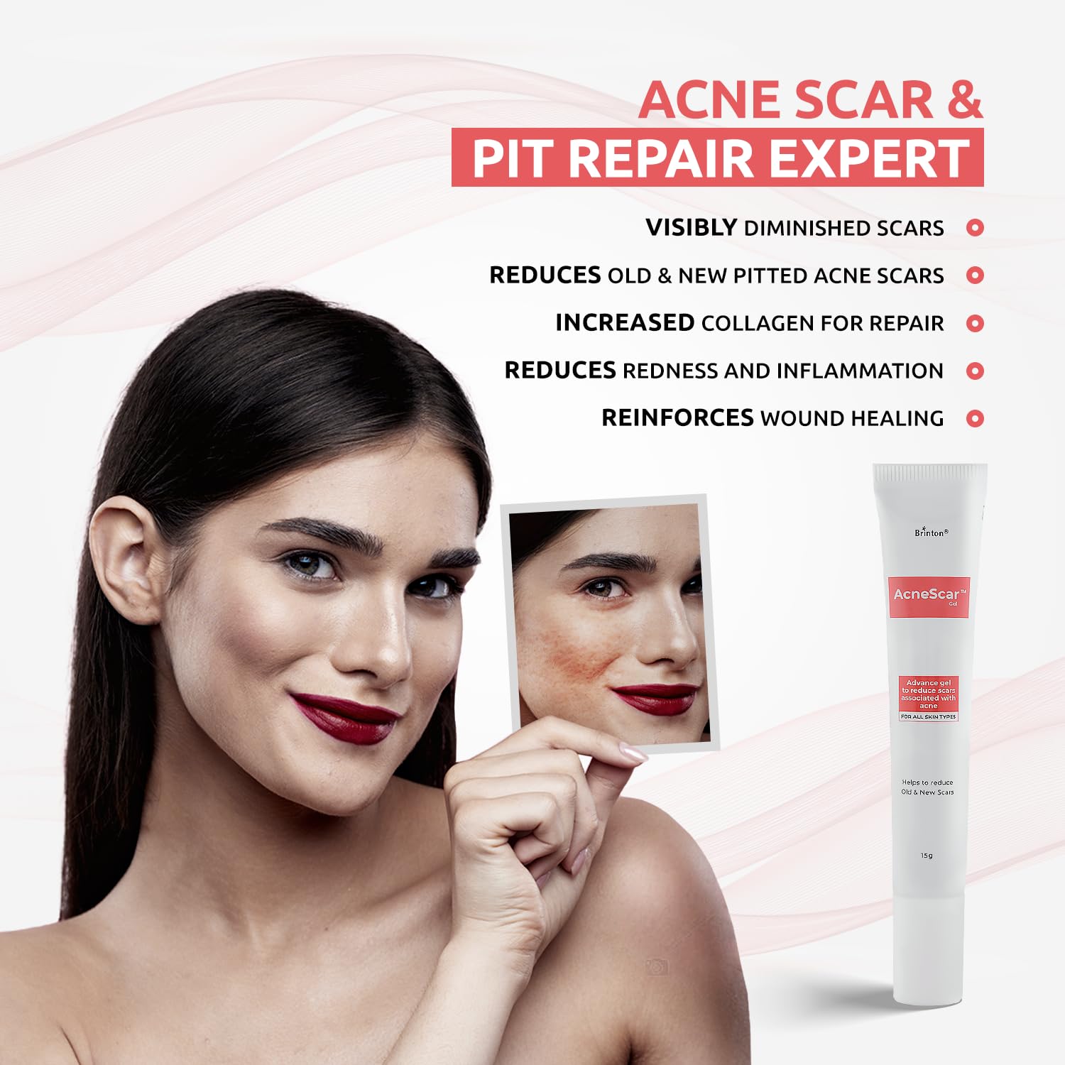 AcneScar Advanced Gel to Reduce Acne Scars, 15g