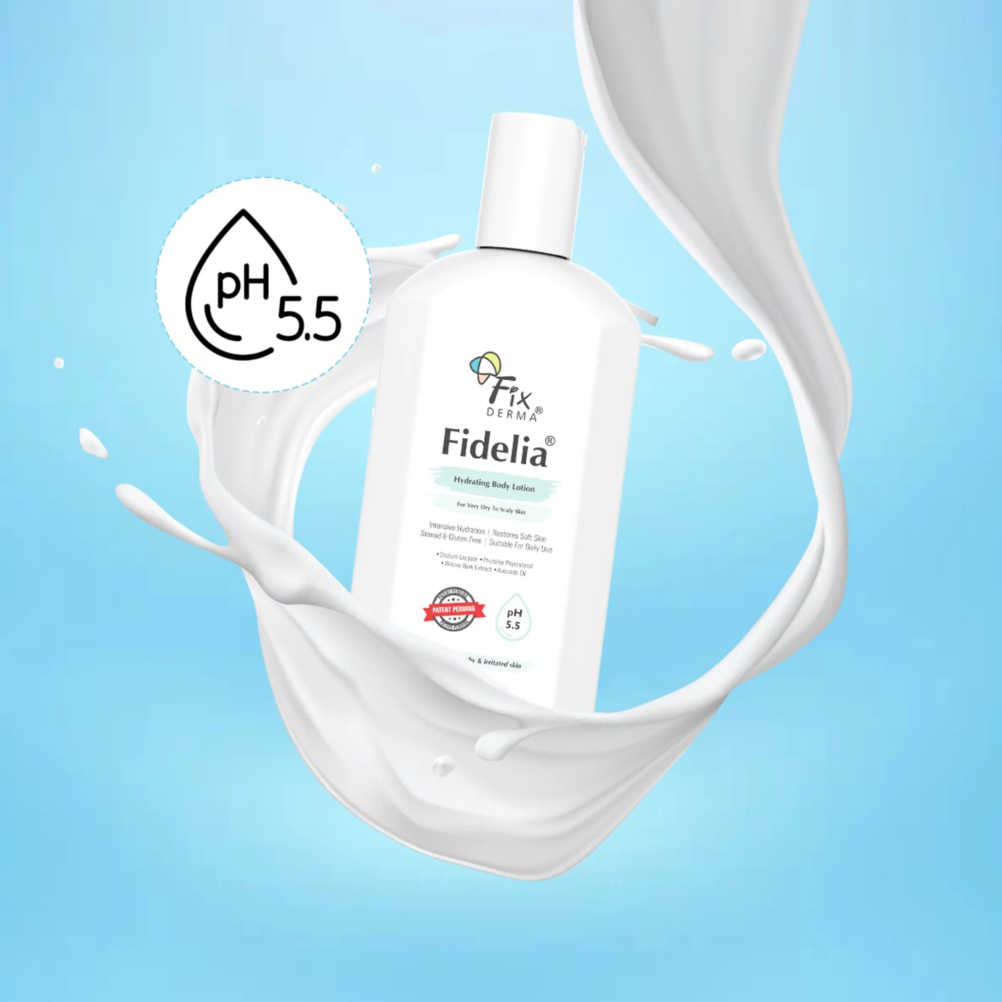 Fidelia Hydrating Body Lotion | Intensive Body Lotion to Revitalize Dry & Scaly Skin