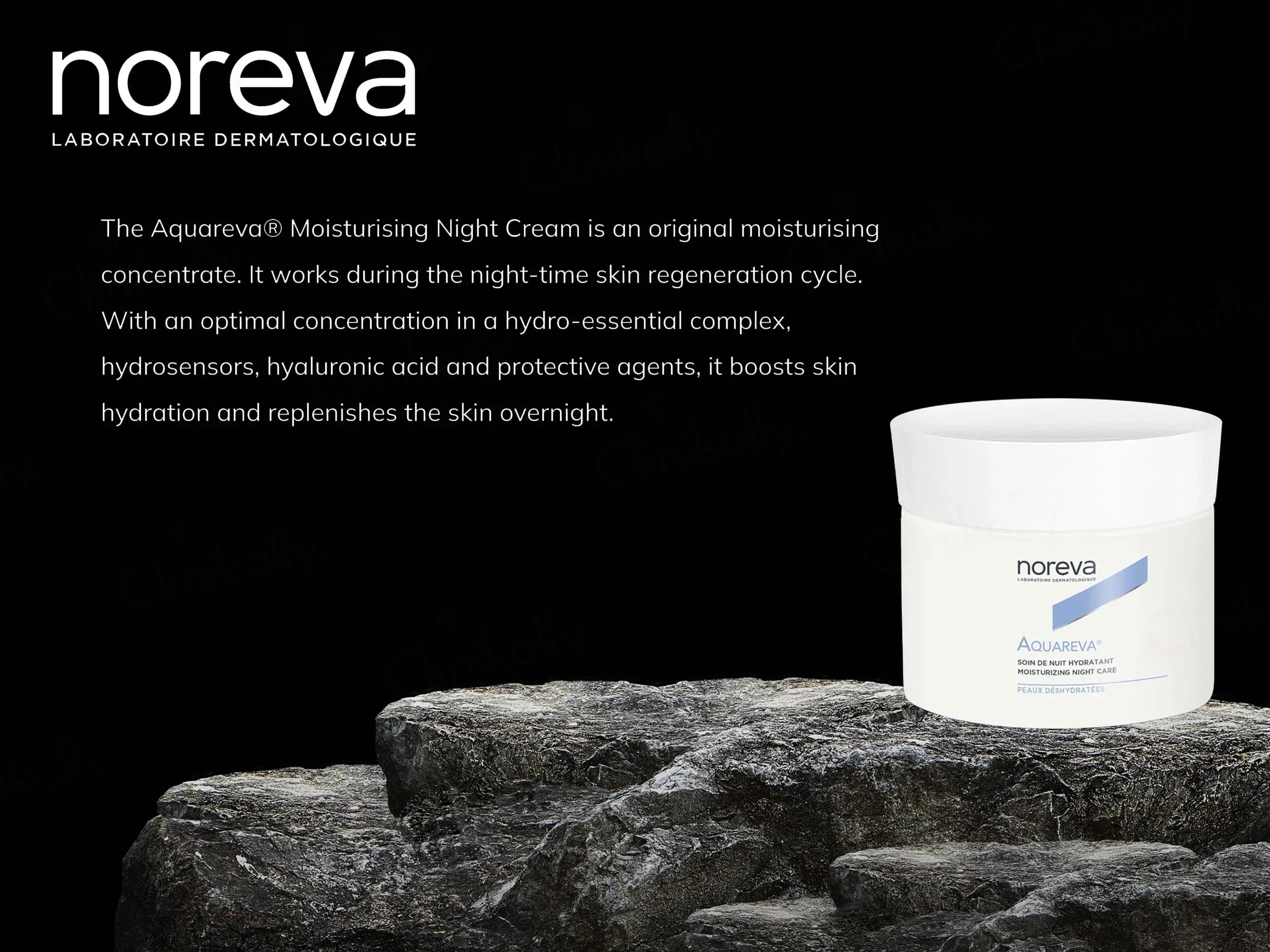 Noreva Aquareva Moisturizing Night Care | 50 ml - Skiynse Dermatologique