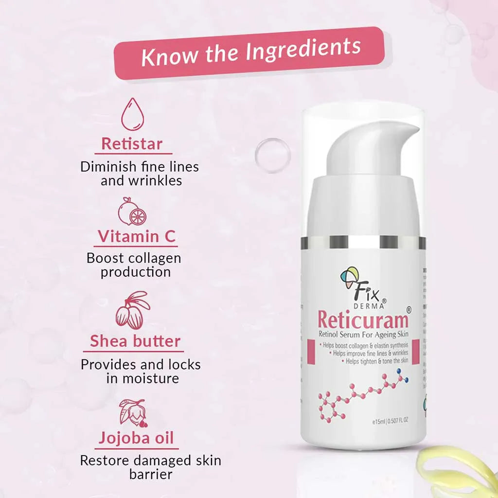 Reticuram Face Serum, 15 ml | Next Generation Retinol Therapy for Aging Skin