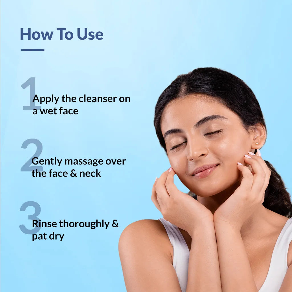 Salyzap Daily Face Cleanser | Non-Drying Cleansing Formula for Clear, Acne-Free Skin