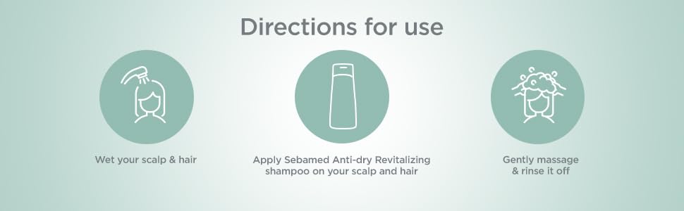 Sebamed Anti-Dry Revitalizing Shampoo | pH 5.5 I Confirmed 49% less dryness in 3 weeks | Dermatologically & clinically tested | 200ml