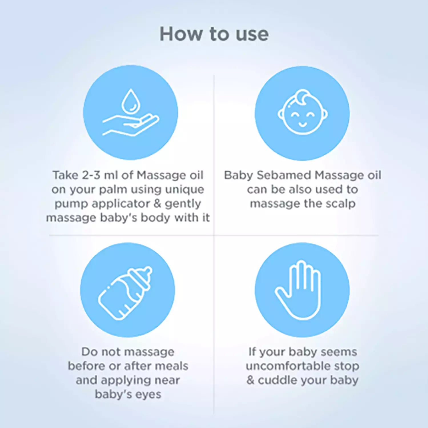Sebamed Baby Massage Oil- 150 ml| With Soya Oil|Non- greasy|Ideal for newborn