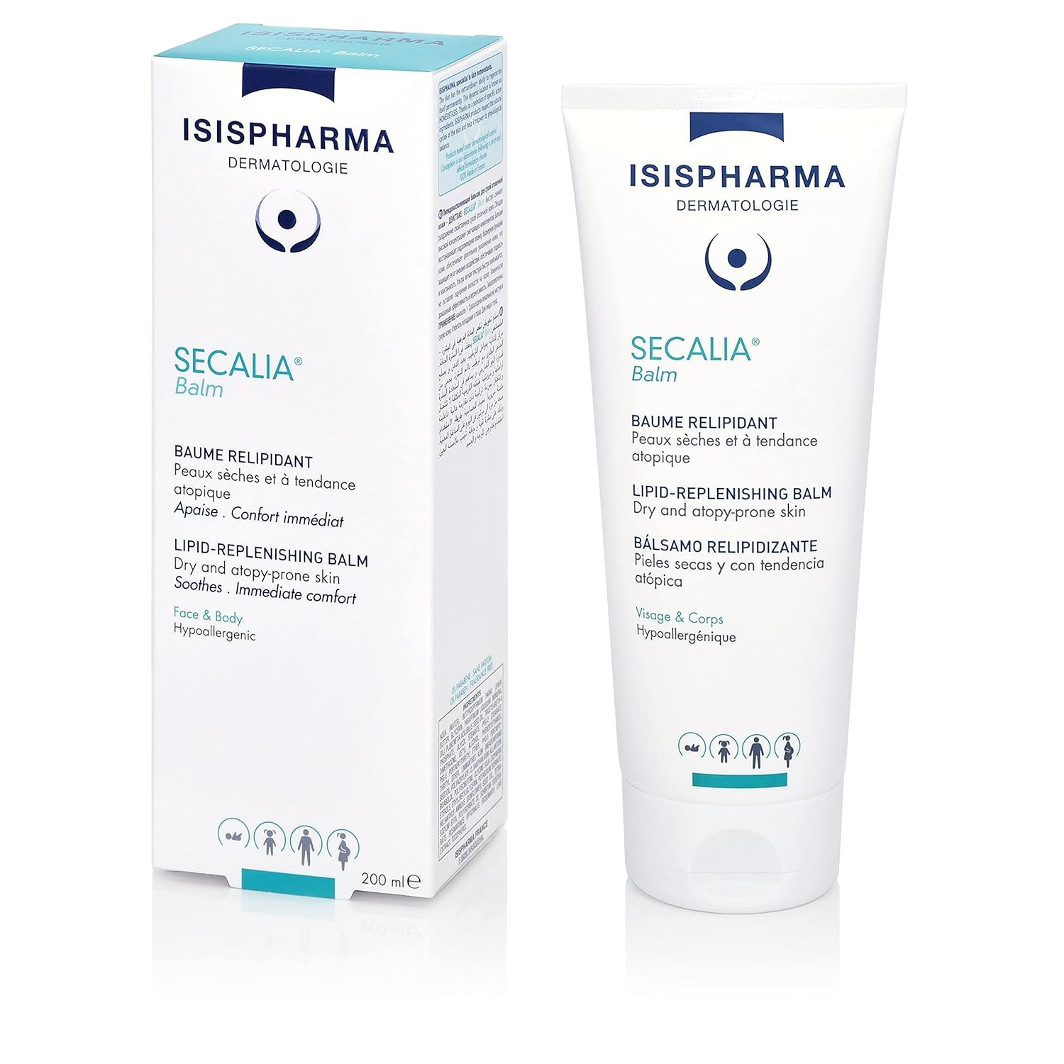 IsisPharma Secalia Ato Balm Soothing Lipid-Restoring Balm - 200 ml