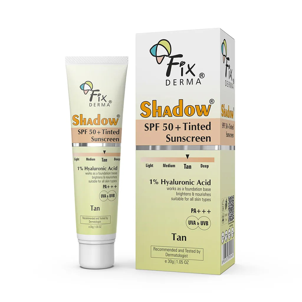 Shadow Tinted Sunscreen, 30g  For Face SPF 50 PA+++