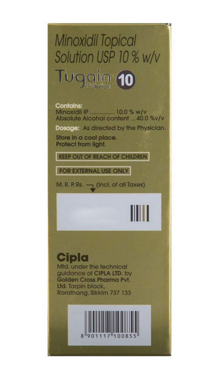 Tugain 10% Topical Solution, 60 ml