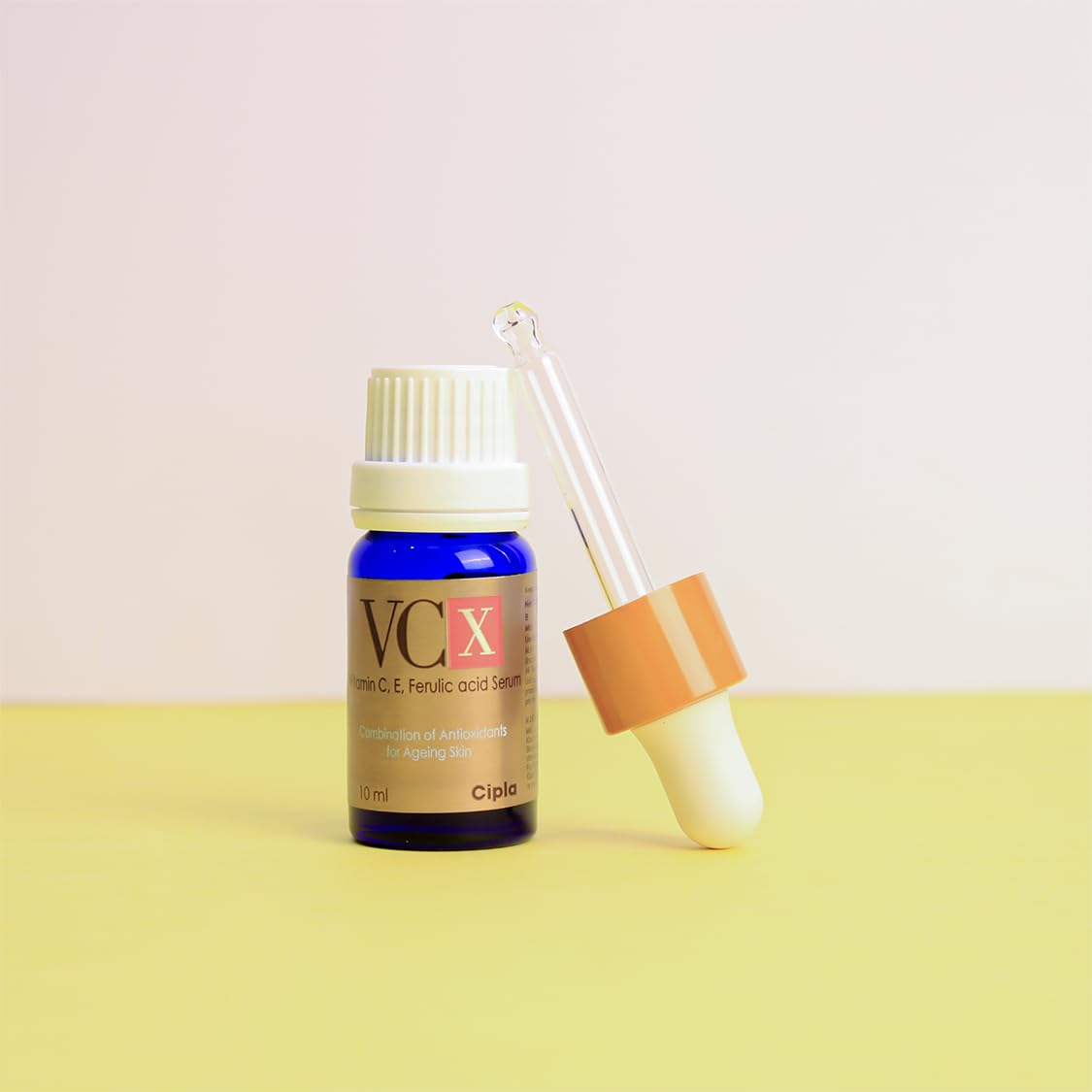 VCX Vitamin C Face Serum for Ageing Skin | Anti-aging Formula | Brightens & Evens Skin Tone | For Women & Men with all skin types, 10ml