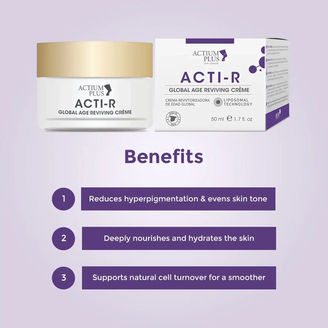 ACTI - R Global Age Reviving Creme 50ml for Spots, Fine Lines and Hydration