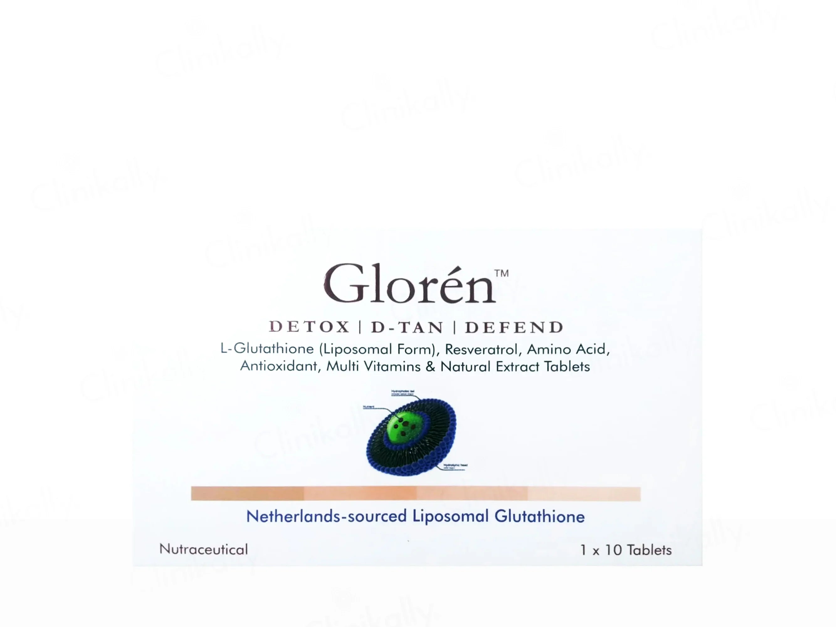 Diara Gloren Detox & D-Tan Nutraceutical Tablet - Skiynse Dermatologique
