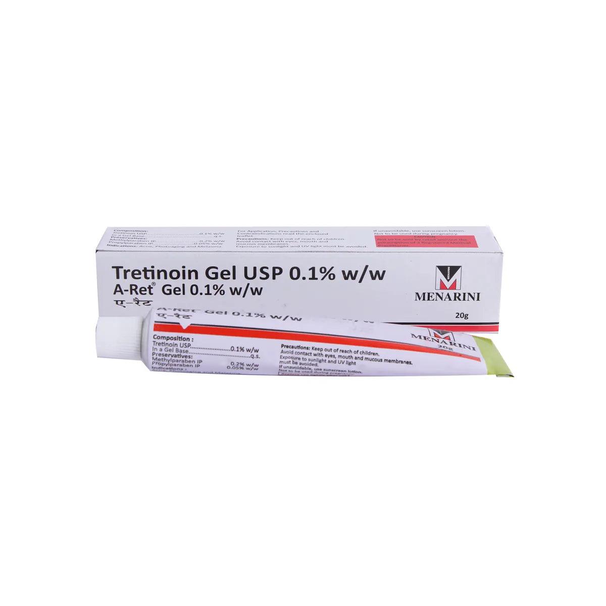 A- RAT Tretinoin 0.025% Gel (20g)